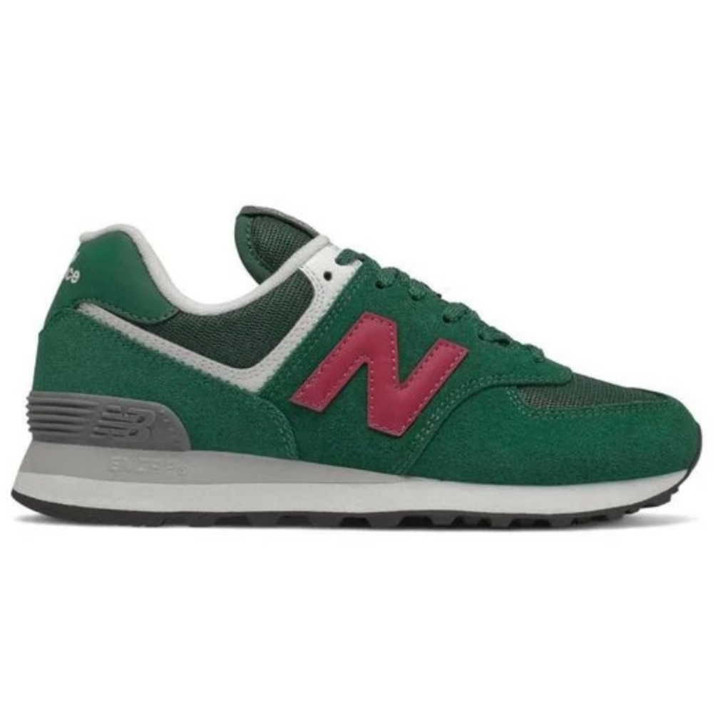 New Balance WL574 HF2 (Nightwatch Green/Garnet) Trainers